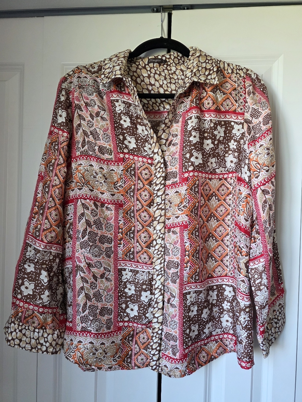 51% Silk J. Mclaughlin Blouse